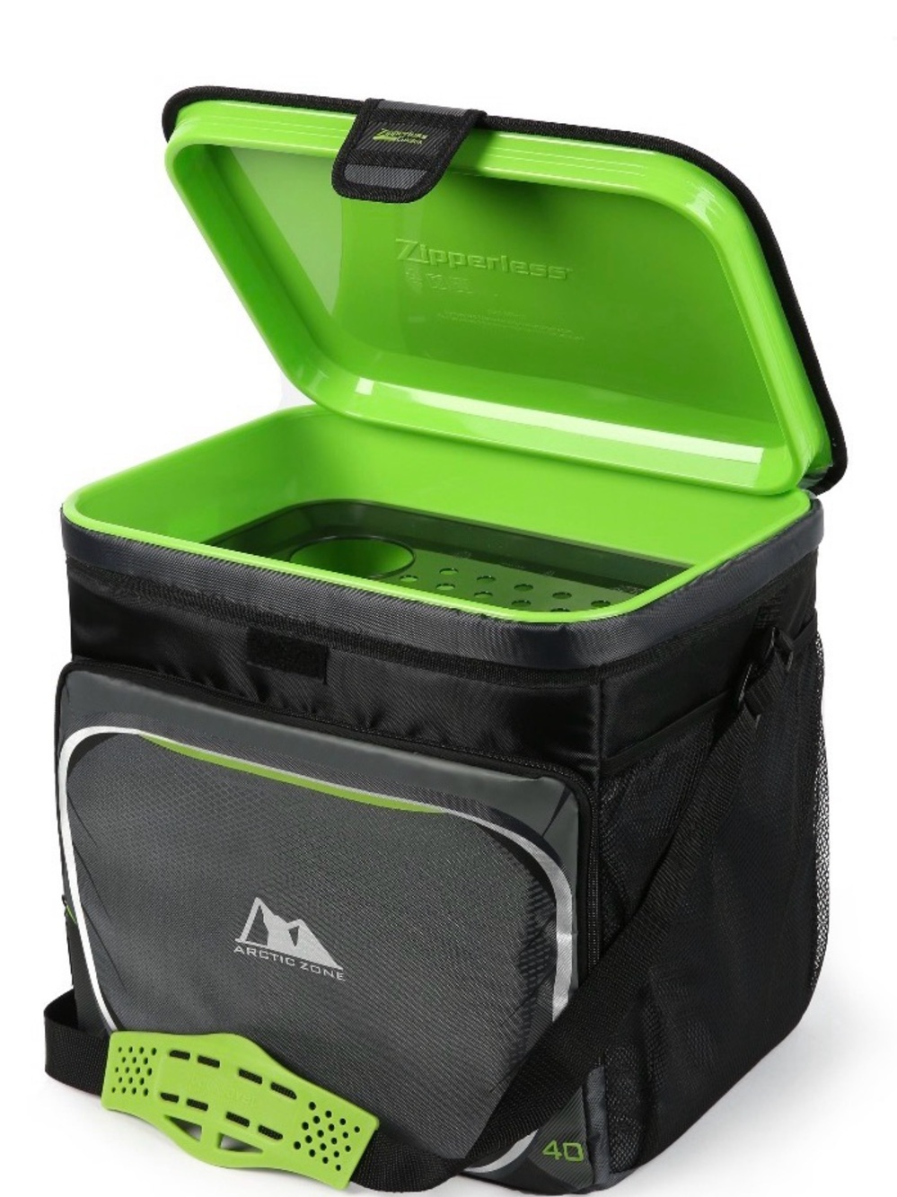 Lime Green Soft Cooler Bag - Insulated Home Storage